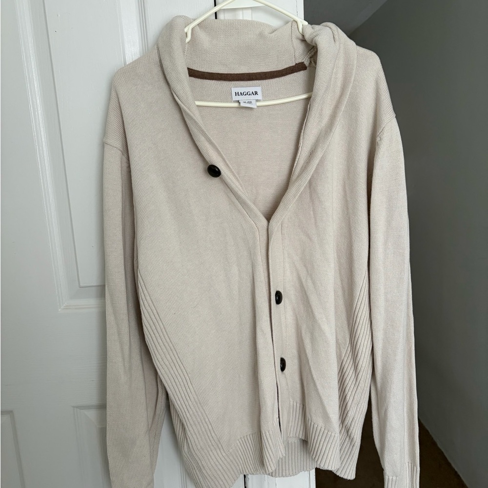 Haggar Men’s Cream Sweater